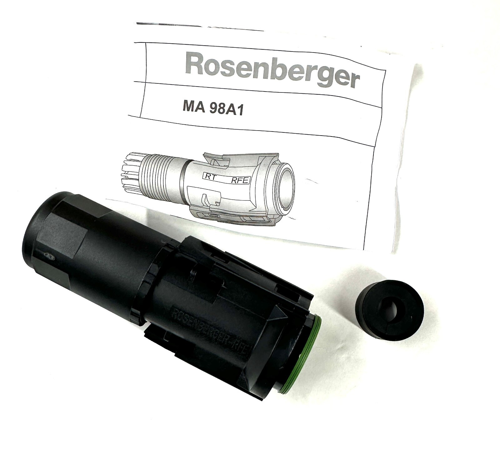 98Z105-S00 Rosenberger Fiber Enclosure 2.0 RFE FIBER OPTIC NEW ORIGINALS !