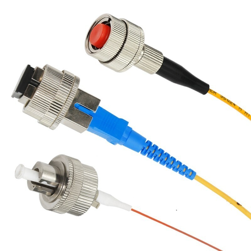 Adjustable Fiber Optic Attenuator 0~30dB FC SC ST LC SMA Mechanical Flange Type