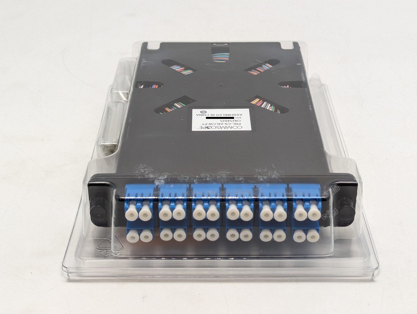 Commscope PNL-CS-24LCW-PT Fiber Optic Teraspeed Splicing Cassette 24LC Black