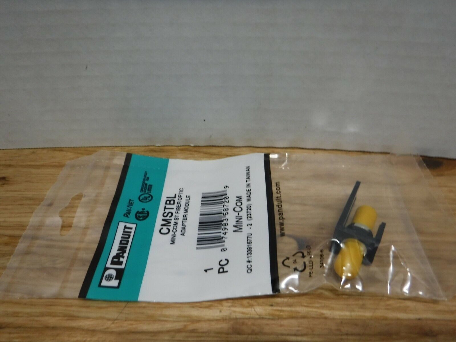 Panduit CMSTBL Fiber Adapter With Module New 1pc.