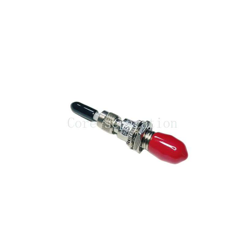 SMA Male to ST Female Adapter Fiber Optical Coupler Flange Optic Fiber Converter