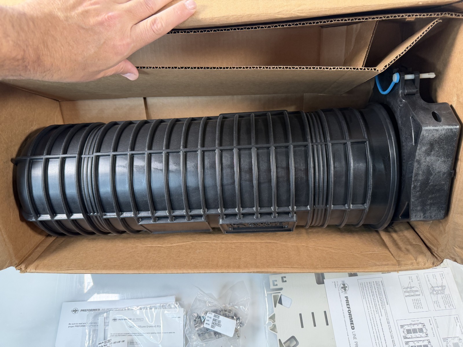 PLP Coyote Dome Fiber Optic Splice Closure COYD622B 800016537 NEW IN BOX