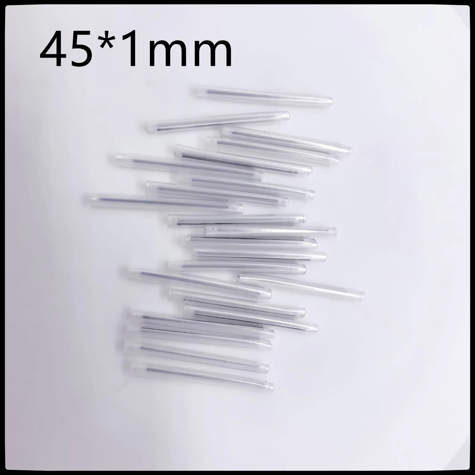 500pcs Fiber Optic splicing sleeve Cable Protection Sleeves 40mm 45mm 60mm*1.0mm