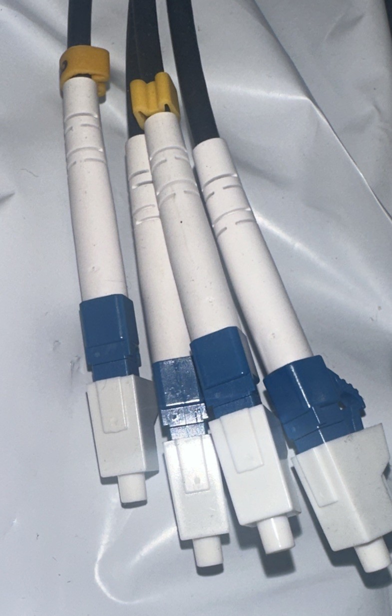 Yutianhome Fiber Optic Cable 1000ft/300m, LC/PC-LC/PC SM 4 Fiber TPU 5.0 mm READ