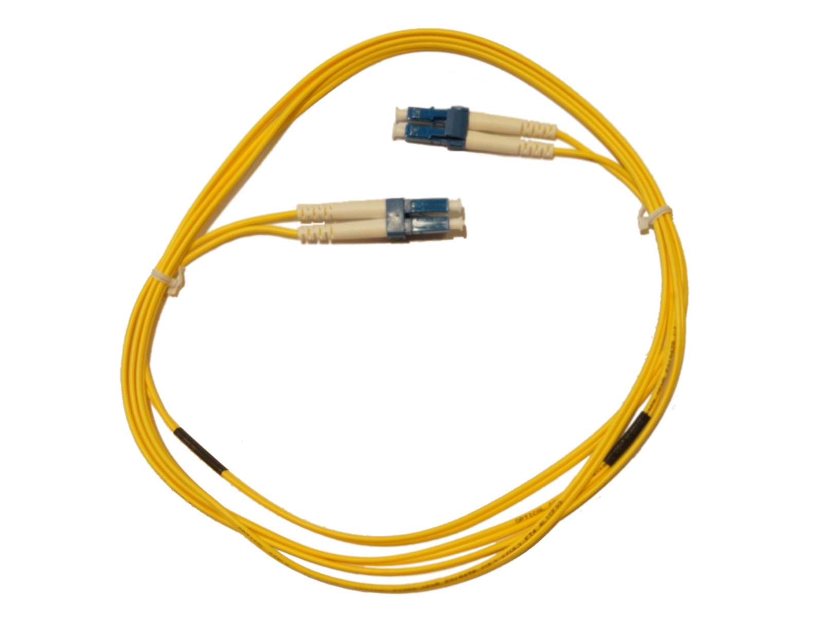 6.5 foot (2M) Fiber Optic Cable LC to LC Single Mode Duplex