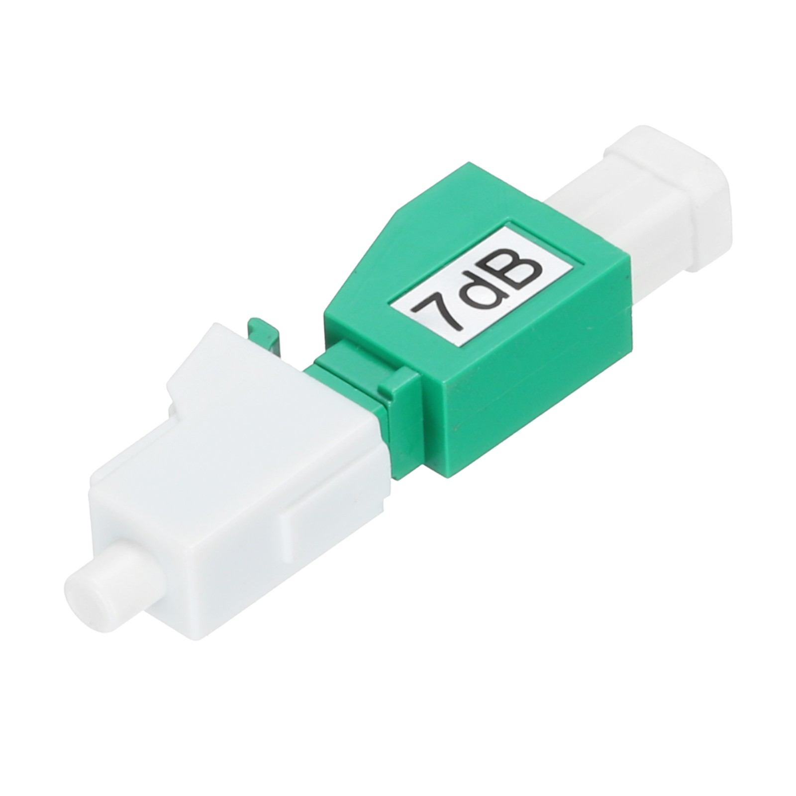 1PC 7dB LC/APC Fiber Attenuator, Mode Fixed Fiber Optic Attenuator