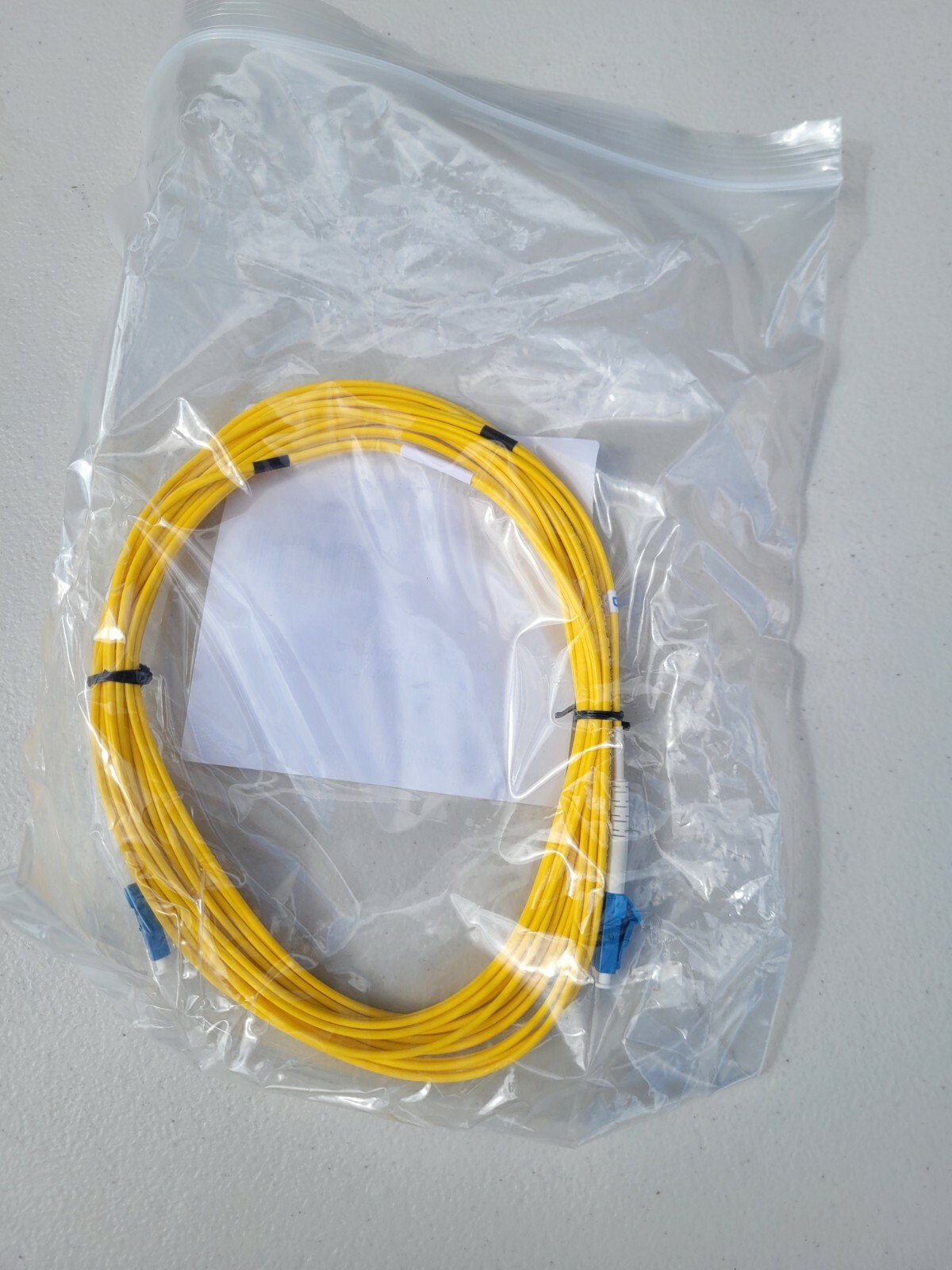 NEW ALLEN TEL GBLC2-D1-05 Singlemode Duplex LC to LC Fiber Optic Patch Cable 5 M