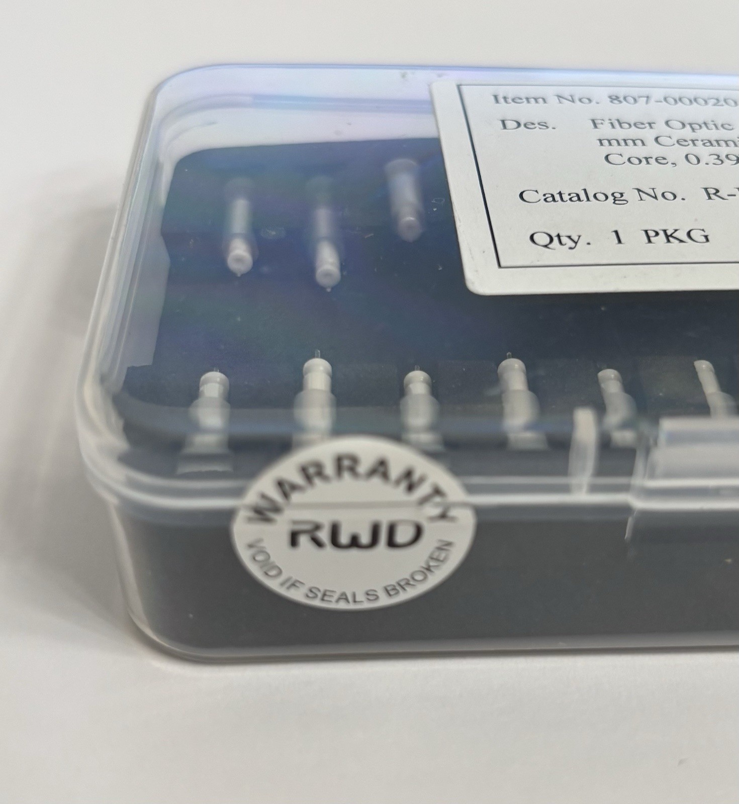 RWD Life Science Fiber Optic Cannulae with Ф2.5mm Ceramic Ferrule 20pcs/pkg