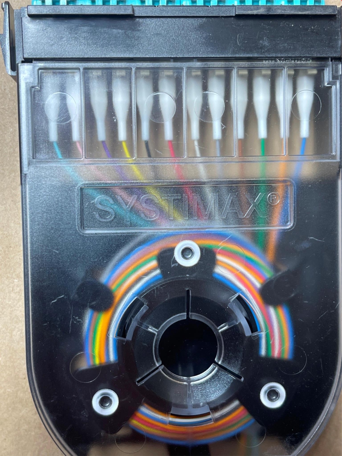 Commscope 360G2 Multimode OM4 Fiber Cartridge 12-LC-LS-AQ-PIGTAILS Cassette 12LC