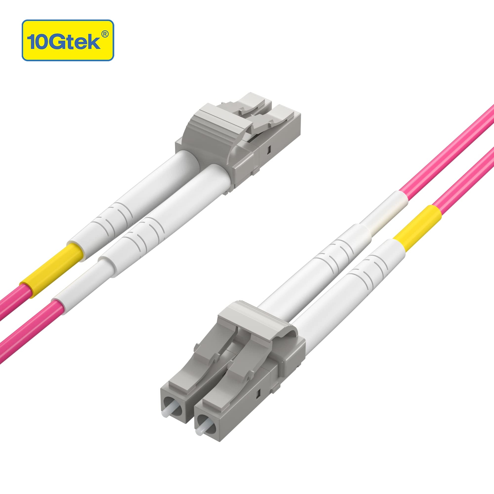 OS2/OM3/OM4 Fiber Patch Cable Singlemode&Multimode Duplex LC to LC Jumper 1~50m