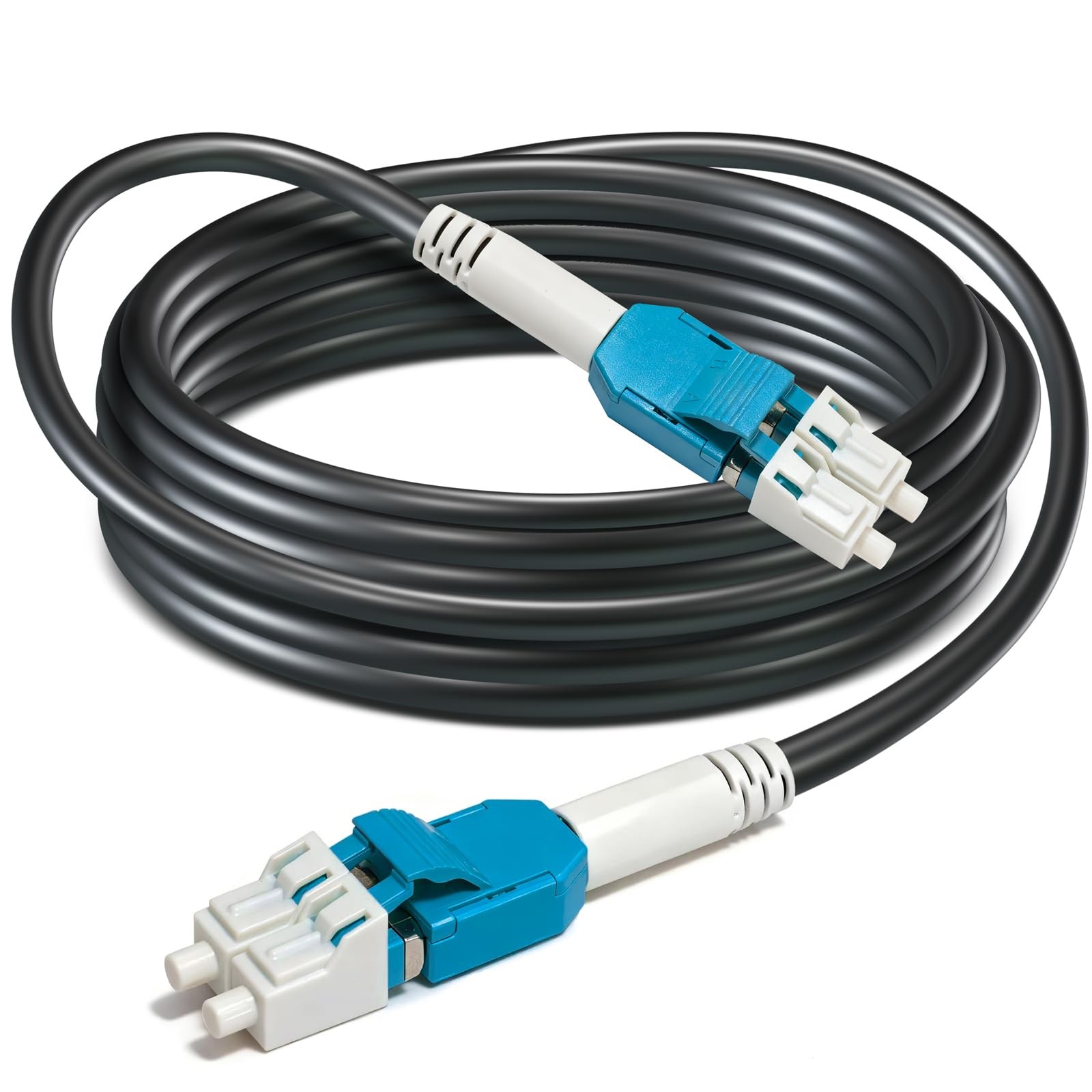 2m 6 FT OFNR 5.0mm OS2 Single Mode Fiber Cable LC To LC 9/125 SMF Jumper