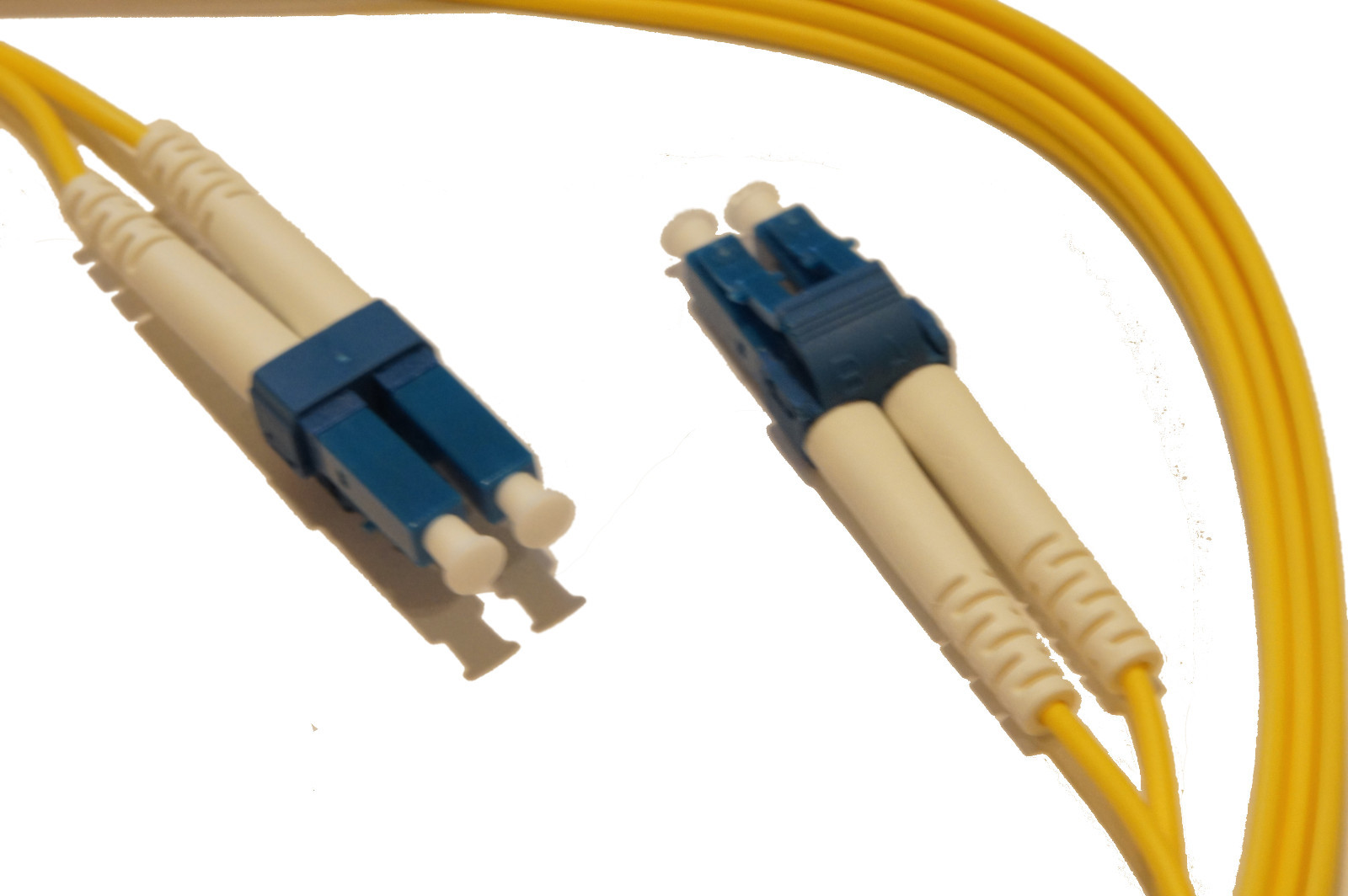 6.5 foot (2M) Fiber Optic Cable LC to LC Single Mode Duplex