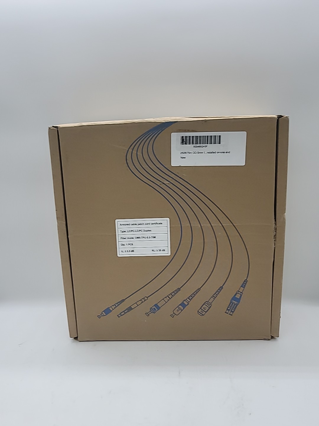 250FT/75m OD-5mm Industrial OMP TPU 5.0 LC/PC To Lc/Pc Duplex