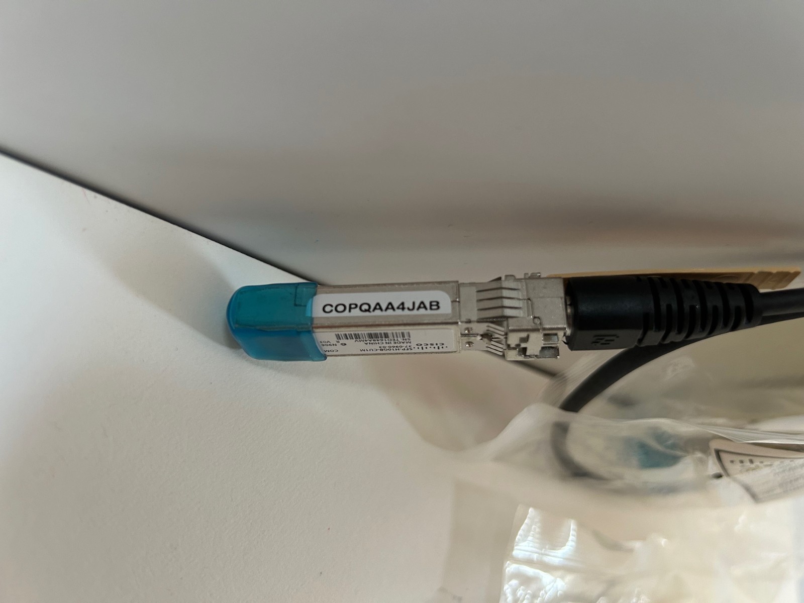 NEW 2 x Cisco SFP-H10GB-CU1M 10GBASE-CU SFP+ Cable 1 Meter Direct Attach Cable