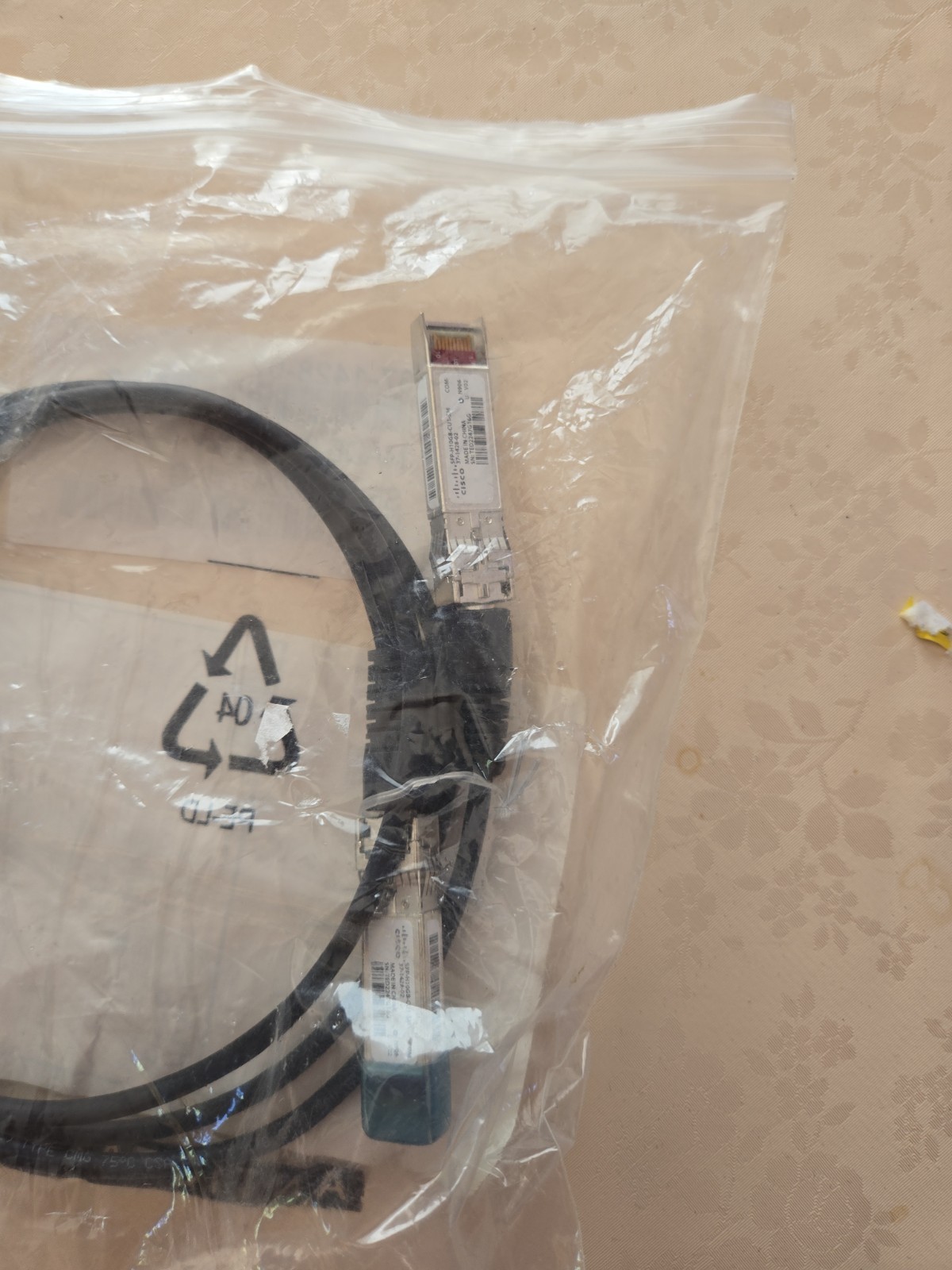 CISCO GENUINE SFP-H10GB-CU1-5M 10GBASE-CU SFP+ CABLE 1.5 METER COPQABRJAB