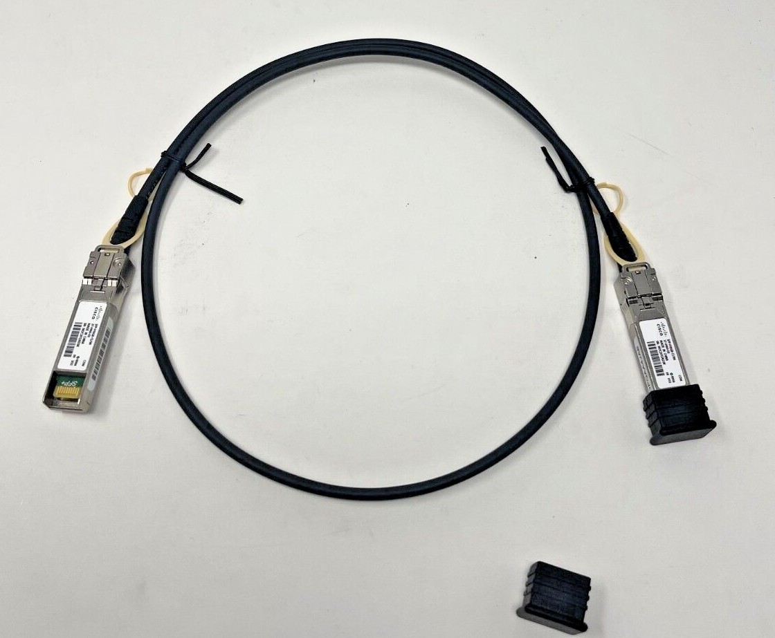 New Cisco SFP-H10GB-CU1M Twinax Copper Cable 37-0960-03