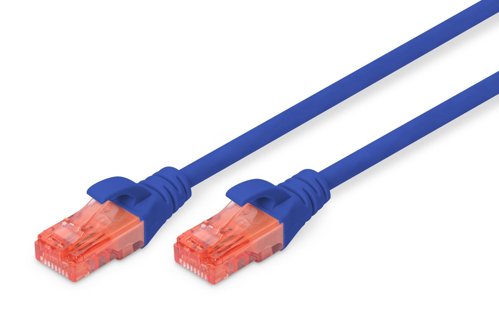 DIGITUS PATCHCORD UTP CABLE FOR NETWORK RJ45 CAT 6 2M PVC FULLY COMPATIBLE