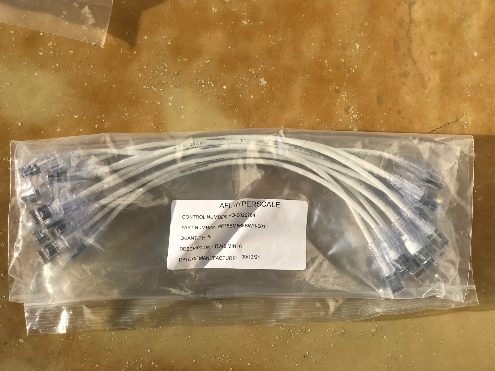 AFL HYPERSCALE NET6BM568BWH-001 RJ45 MINI 6