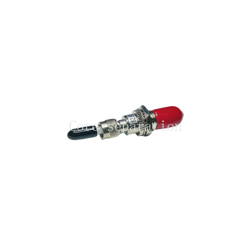 SMA Male to ST Female Adapter Fiber Optical Coupler Flange Optic Fiber Converter