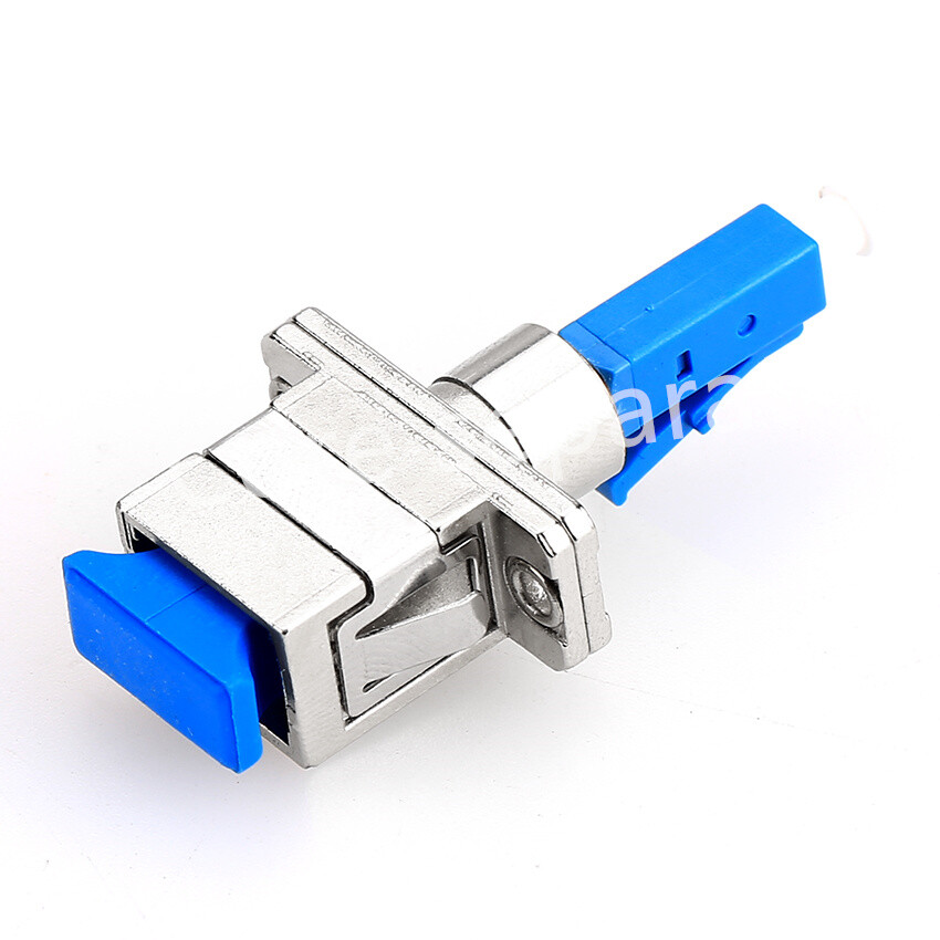 SC/UPC Female to LC/UPC Male Adapter Fiber Optical Coupler Flange Converter