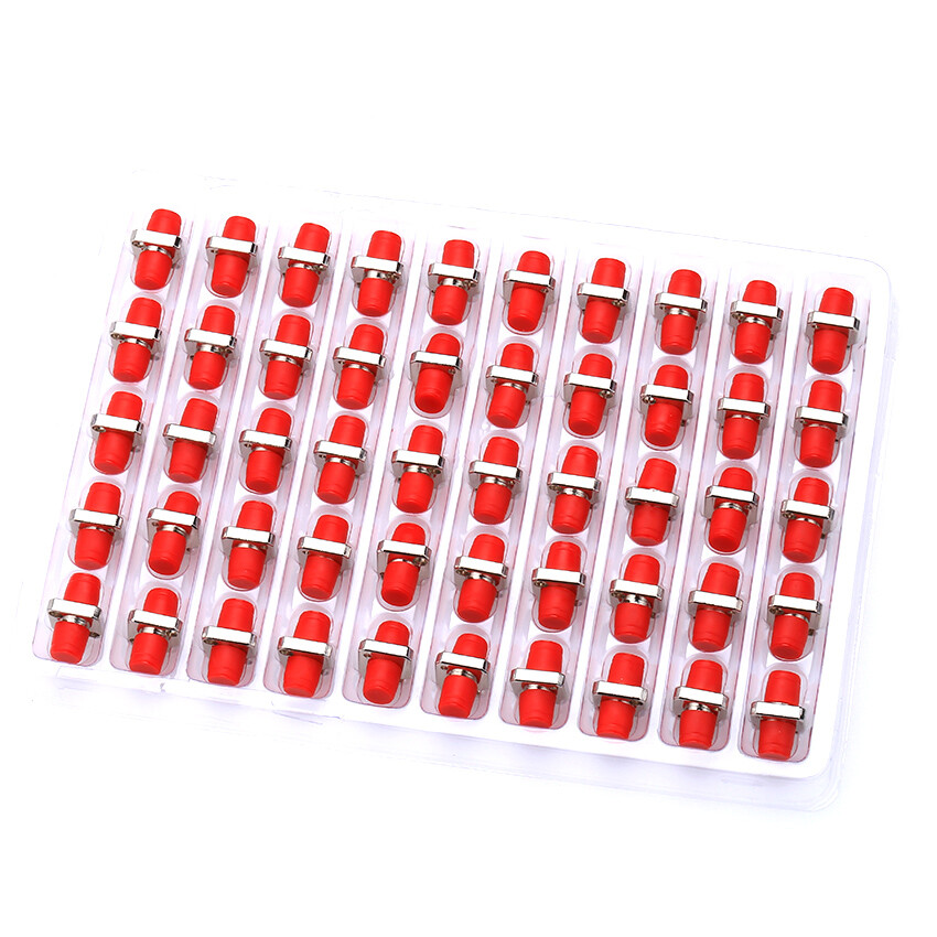 6Pcs SC to FC/ST/LC Fiber Coupler Flange Fiber Optical Adapter Connector SC-SC