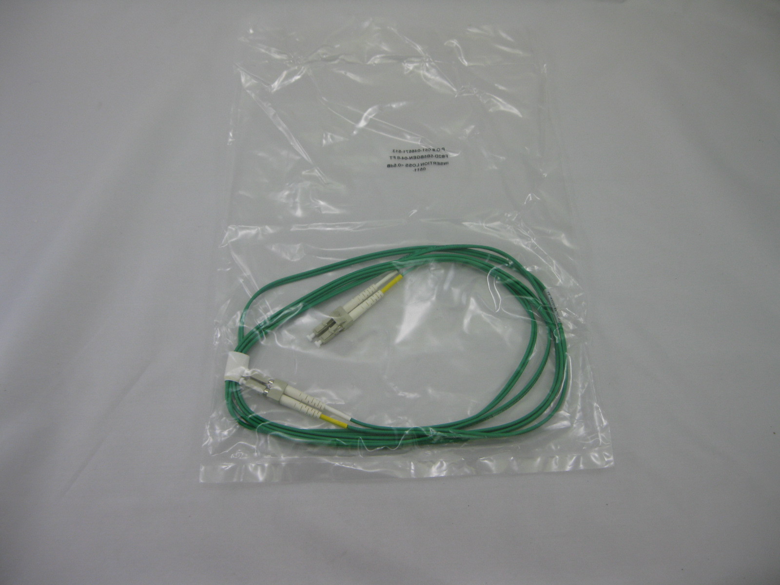 2.4M OM2 LC to LC 50/125 Multimode Duplex Fiber Optic Patch Cable Corning 8′ ft