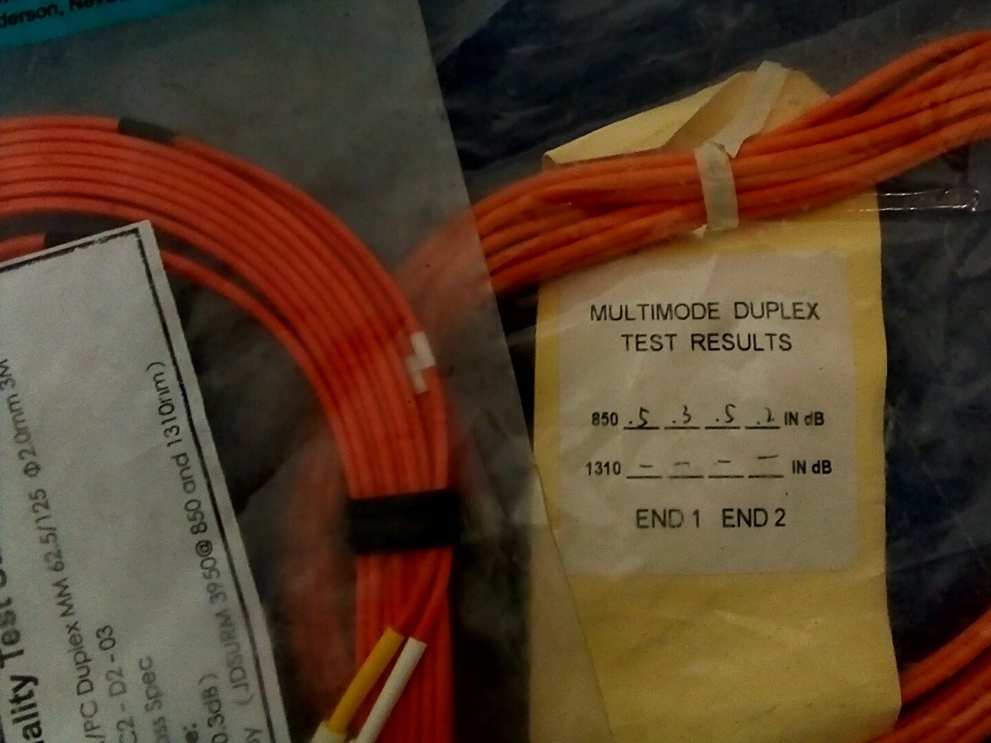 *LOT OF 20*NEW Allen Tel Various Fiber Optic Cable Assembly Patch Cord