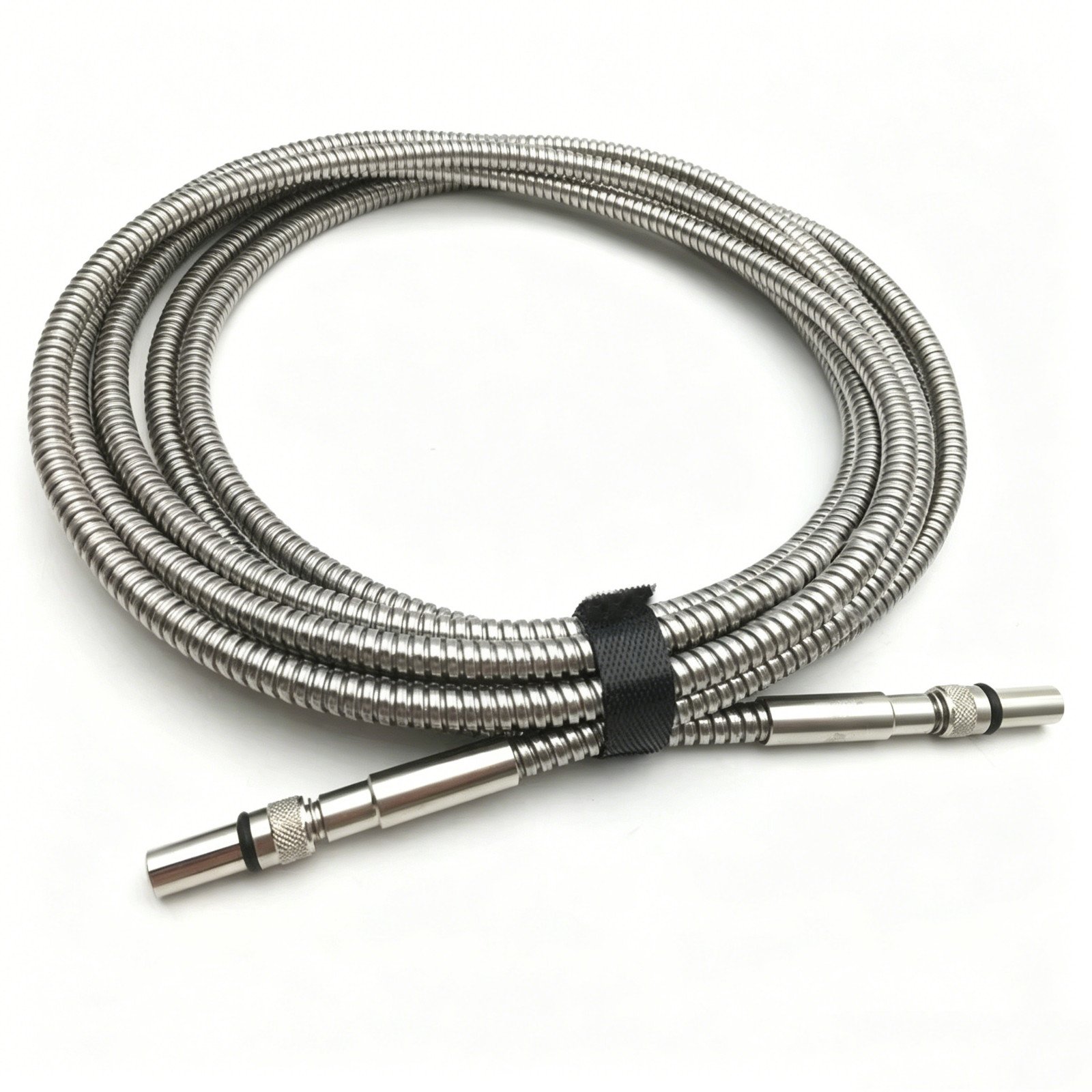 SMA905 Round-SMA UV-VIS Metal Ferrule Fiber 400um 1M Armored Fiber Optic Cable