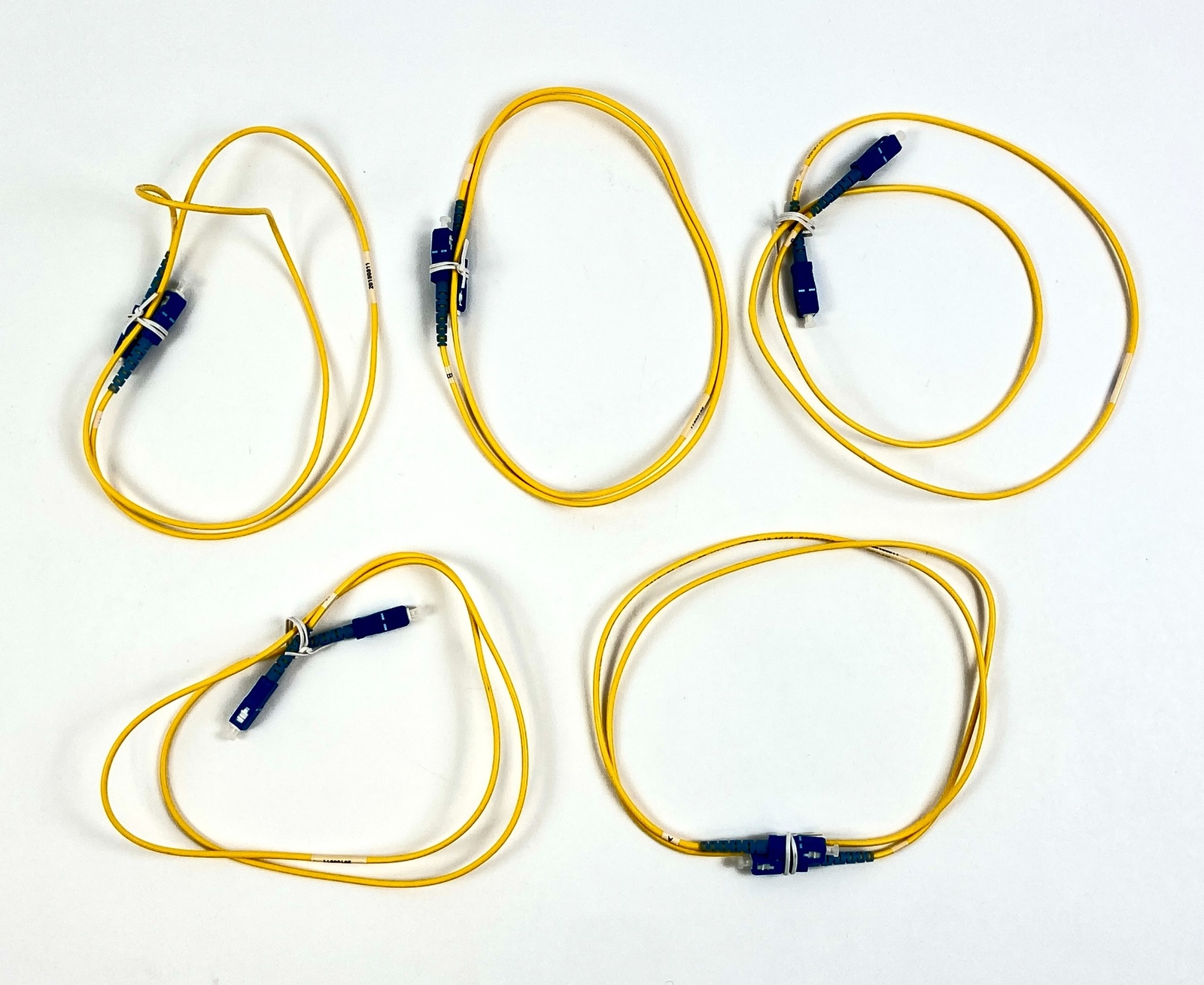 Plus Corning SMF-28 Single Mode Fiber Optic Cable 3ft 1M Lot of 20