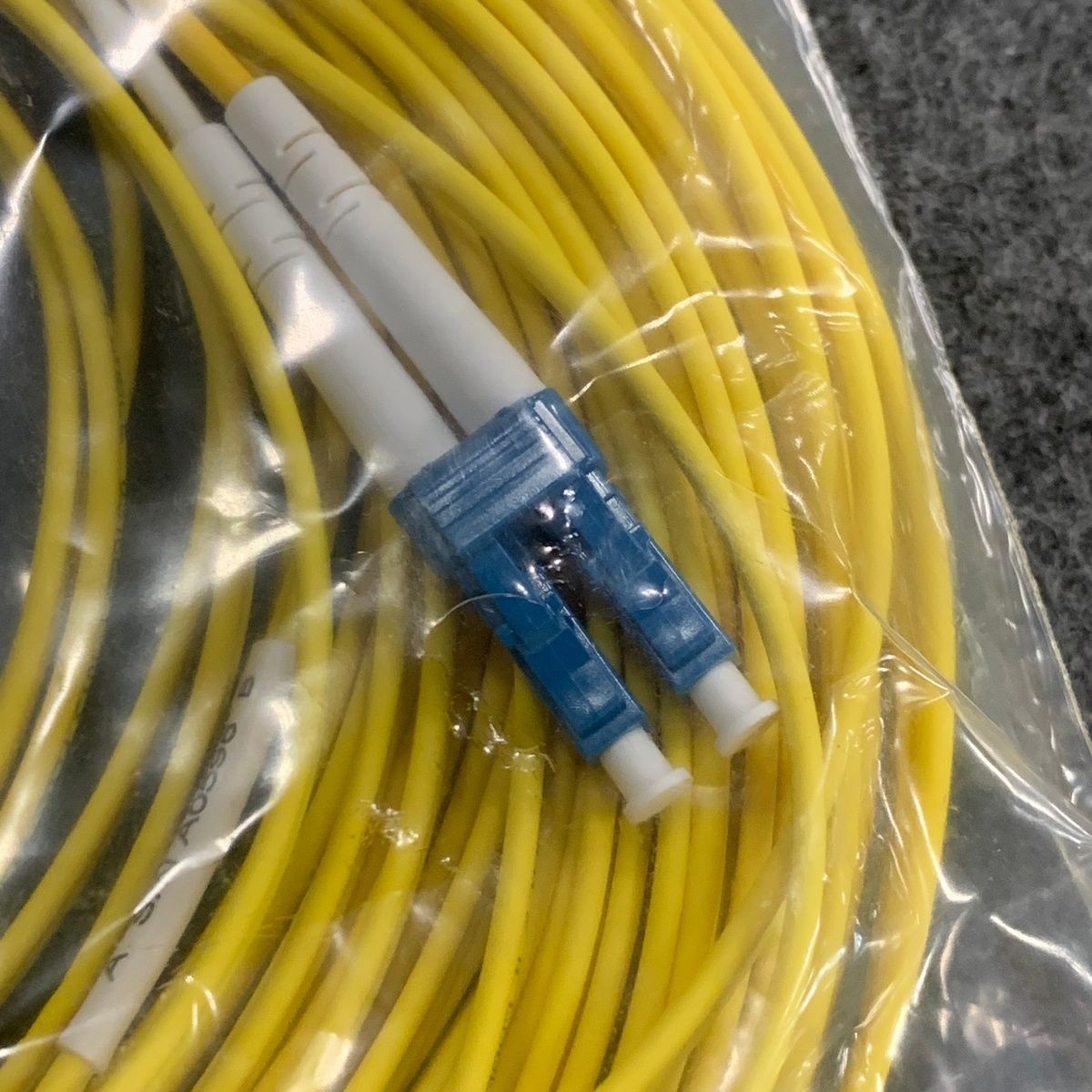 TW CABLE 80 ft. Single Mode Duplex Jumper Cable, Yellow