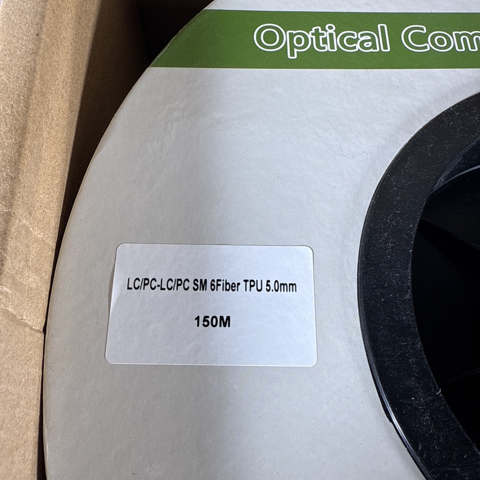 Yutianhome Fiber Optic Cable LC/PC-LC/PC SM 6Fiber TPU 5.0mm (492 FEET) 150 M