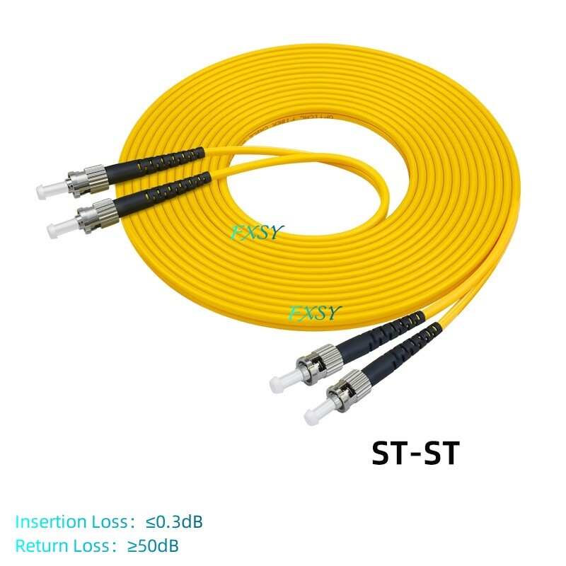 5Pcs 1-15m LC UPC to LC SC FC ST UPC Single Mode Duplex Fiber Optic Patch Cord