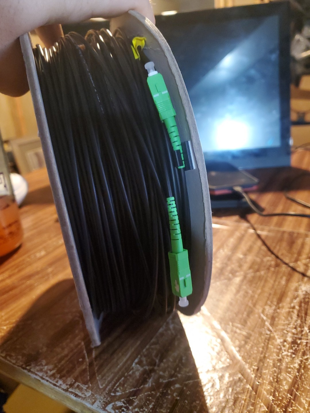 Bangun Fiber Optic Cable 150 meters