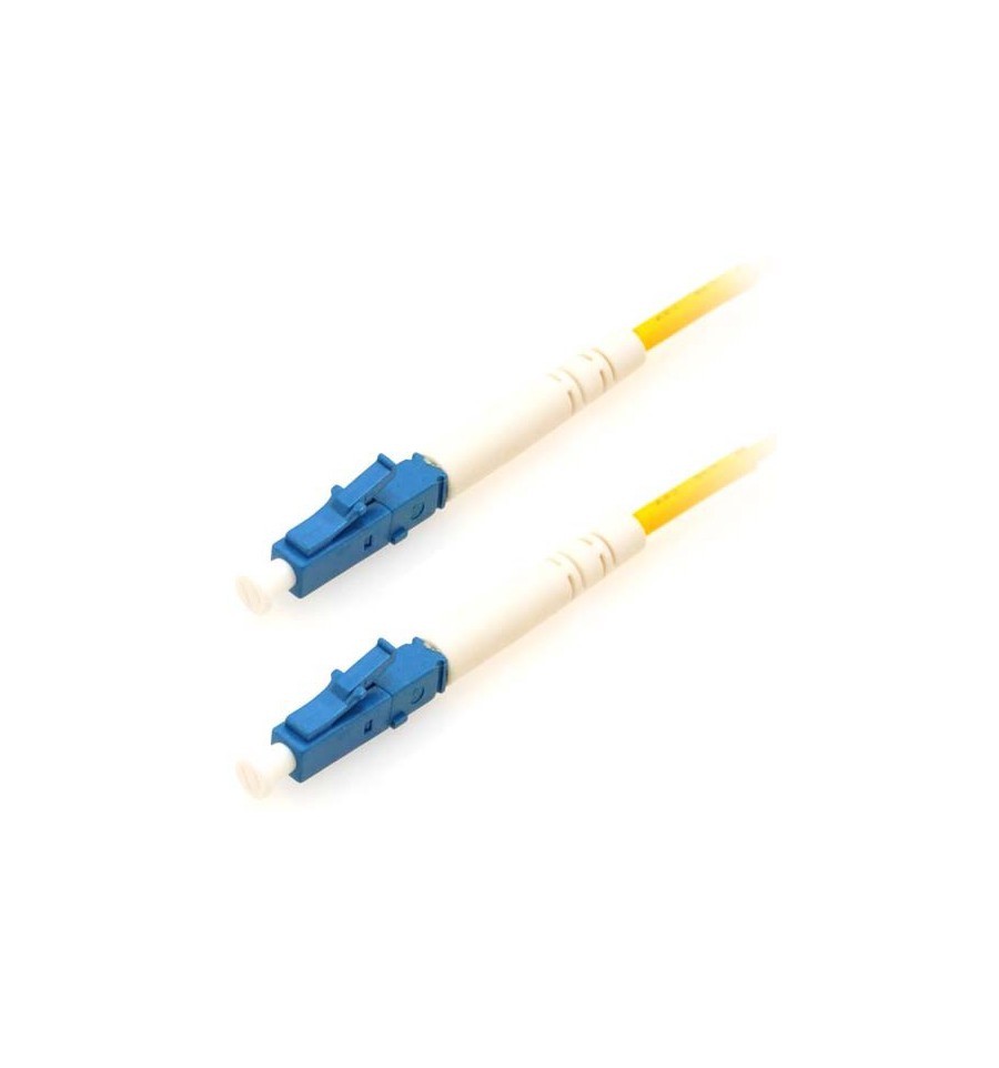 Corning 10m LC-LC Simplex 9/125 Singlemode Fiber Patch Cable OFNR Yellow 33FT
