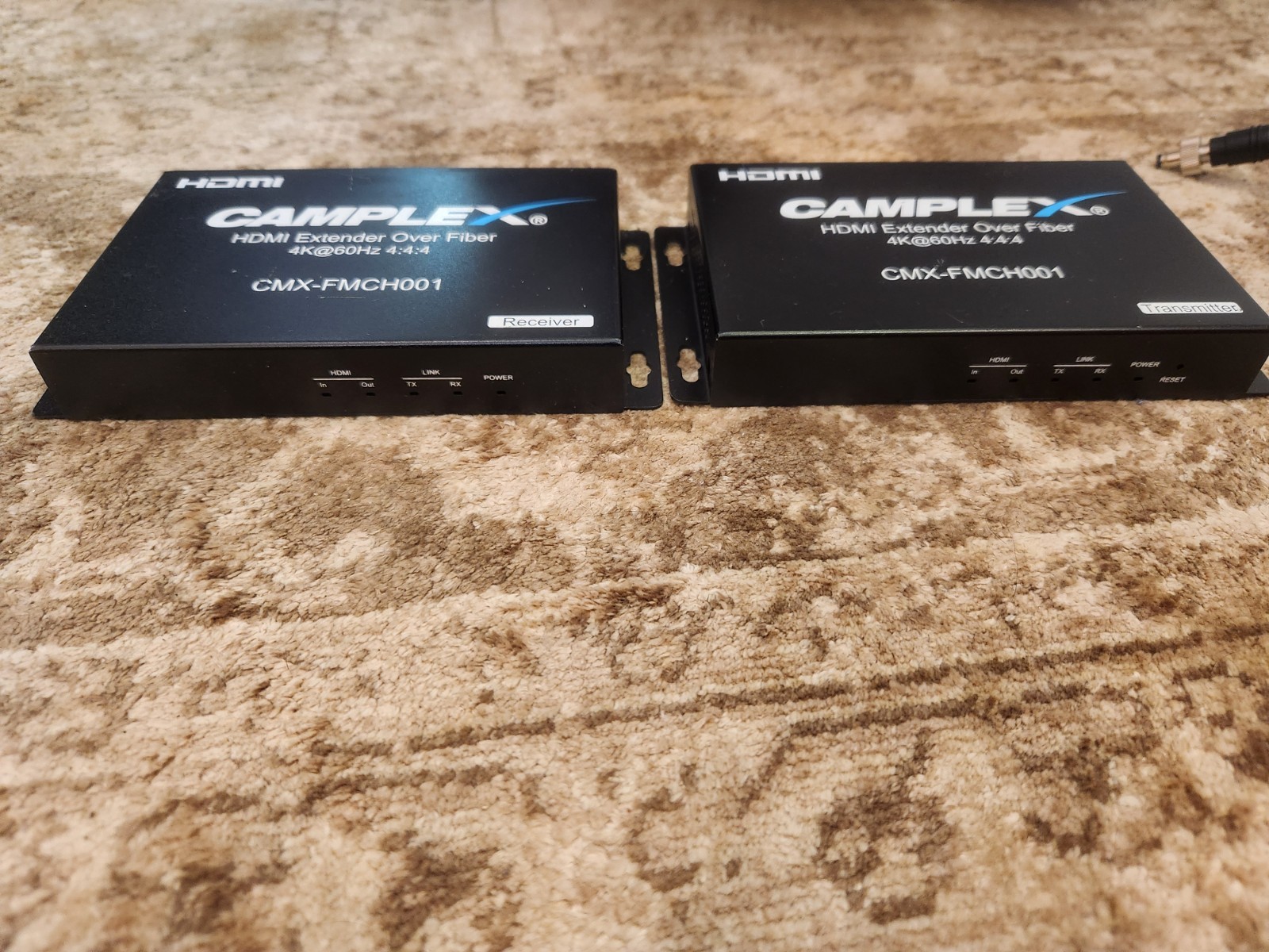 Camplex SFP 4K HDMI 2.0 Fiber Extender w/EDID Transmitter & Receiver CMX-FMCH001