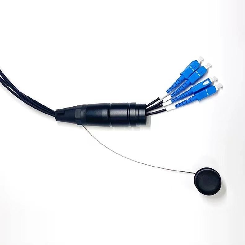 Outdoor PDLC Connector Waterproof Connector for Armored Tactical Fiber Cable
