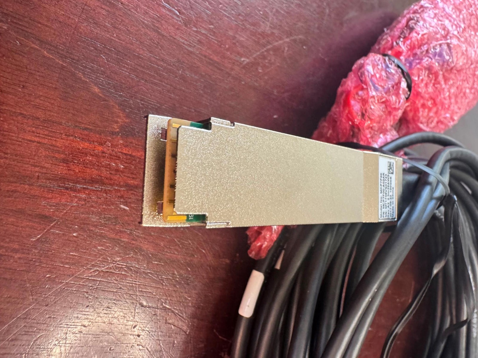 Mellanox DAC Splitter Cable Ethernet 100GbE to 4x25GbE 2.5m 28AWG MCP7F00-A02AR