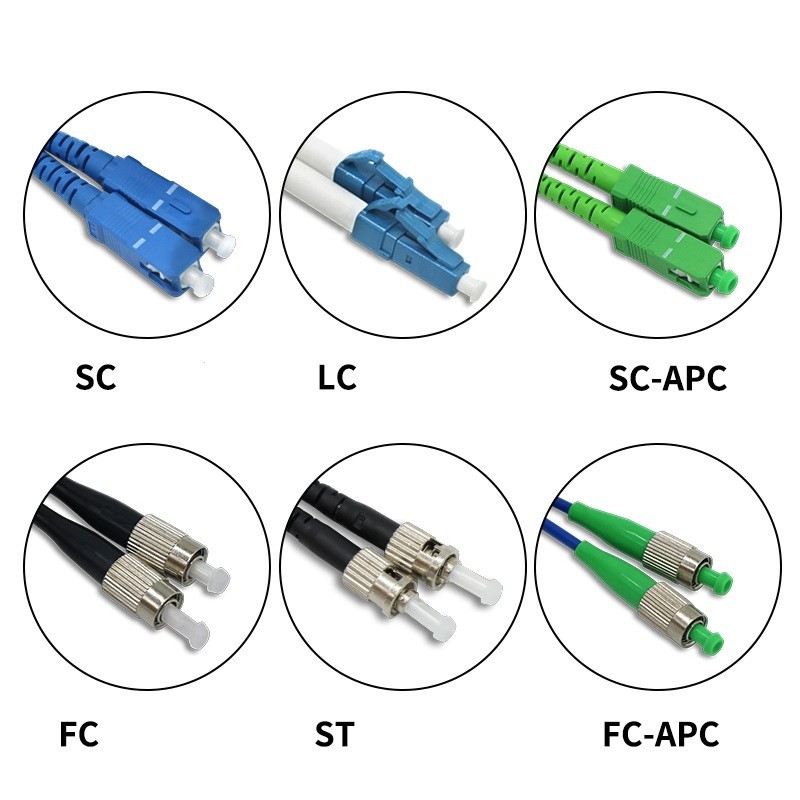 Optic Extension Wire SC UPC+APC SM 2-Core Indoor Drop Thread Fiber Optical Cable