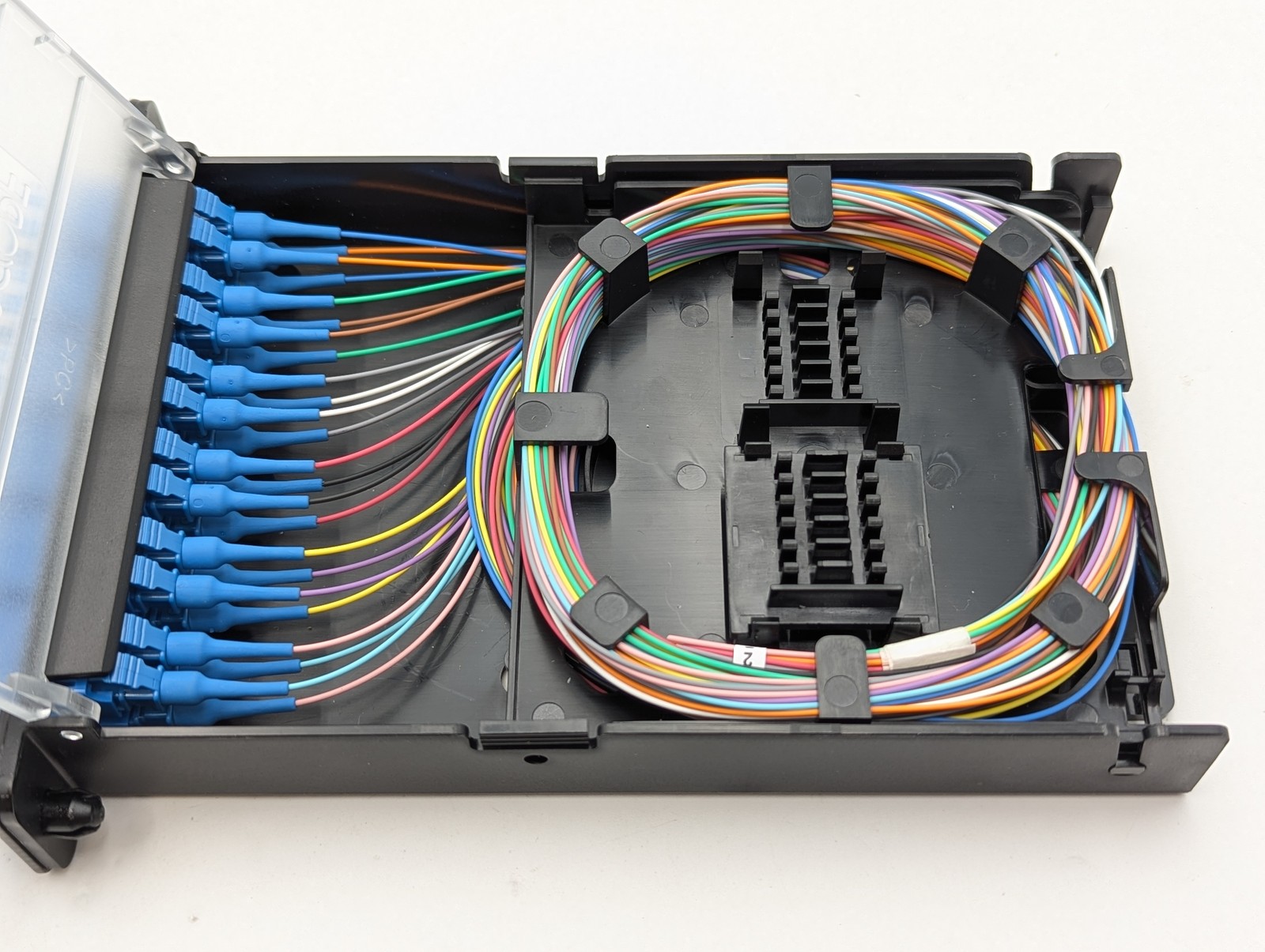 Commscope Fiber Optic Teraspeed Splicing Cassette 24LC (760221705) Black