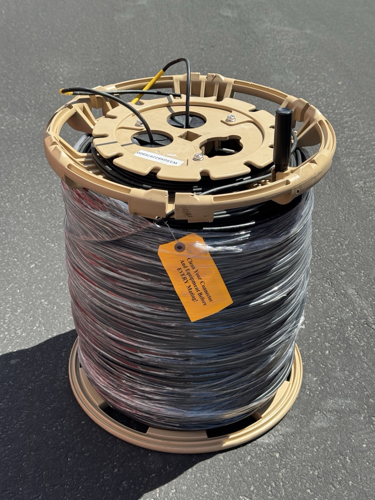 11128FT FIBER OPTIC FIS BLUE OPTICAL CABLE CORPORATION OCC A3302584-1 MARS REEL