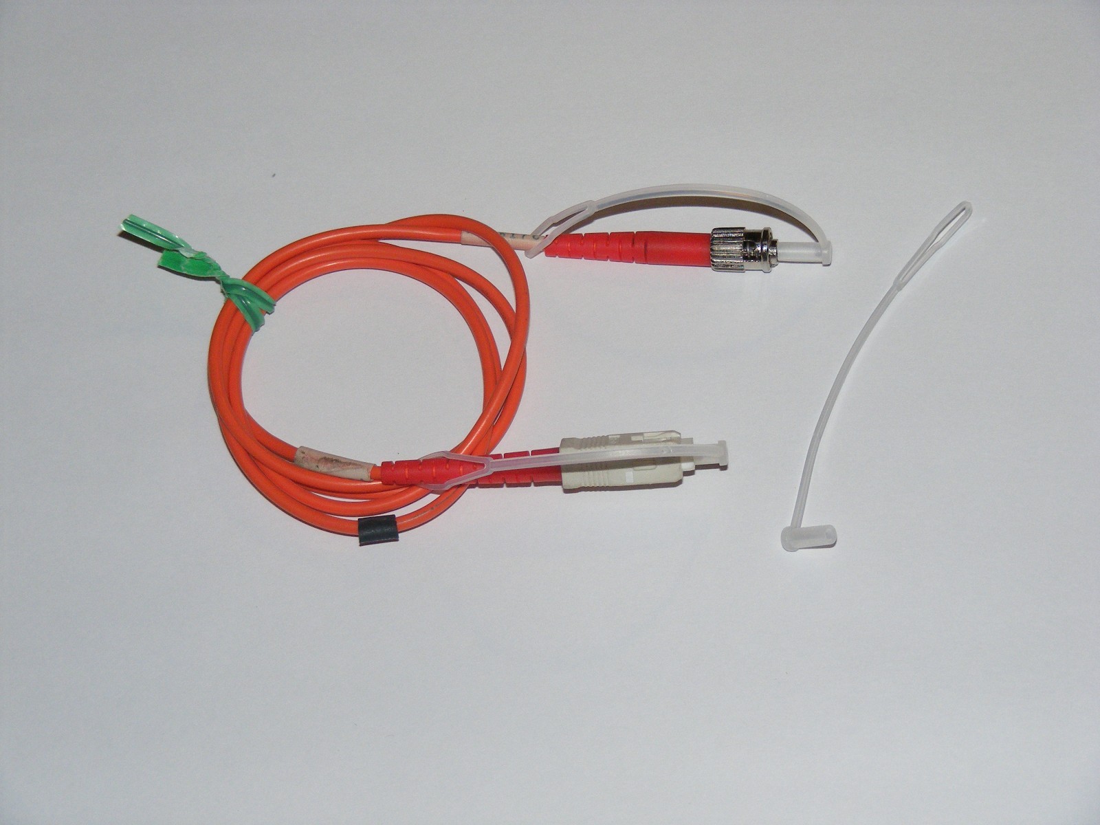 fiber optic lc sc st fc dust cap cover protector cable jumper patch cord kit lot
