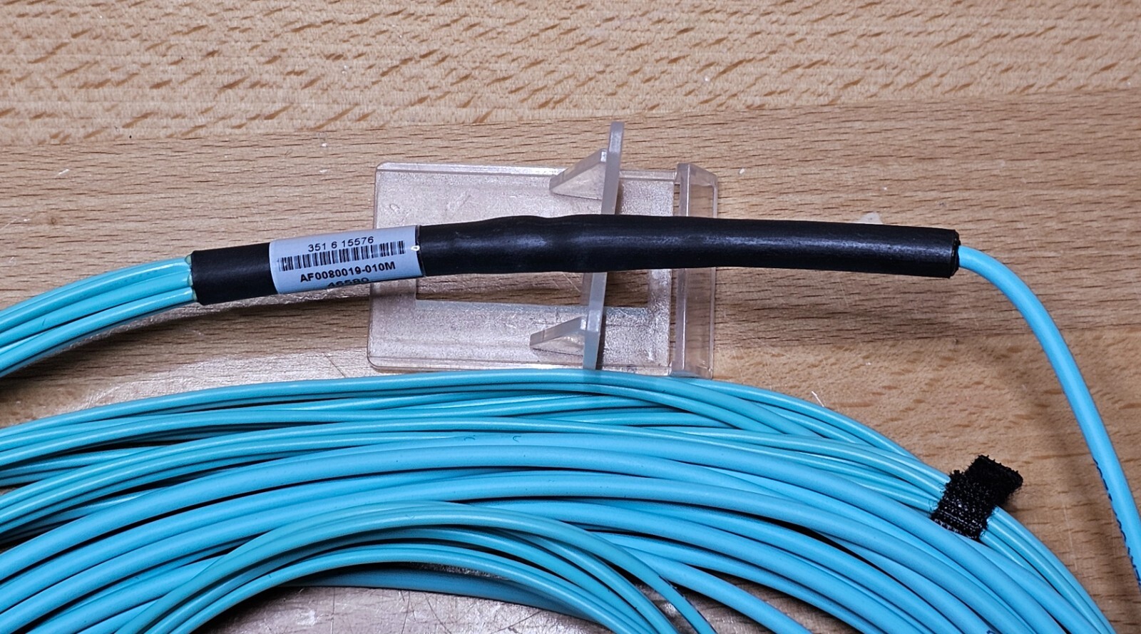 7m-10m OM3 MTP 12 to LC 8 Fiber Breakout Cable (50/125) Corning ClearCurve