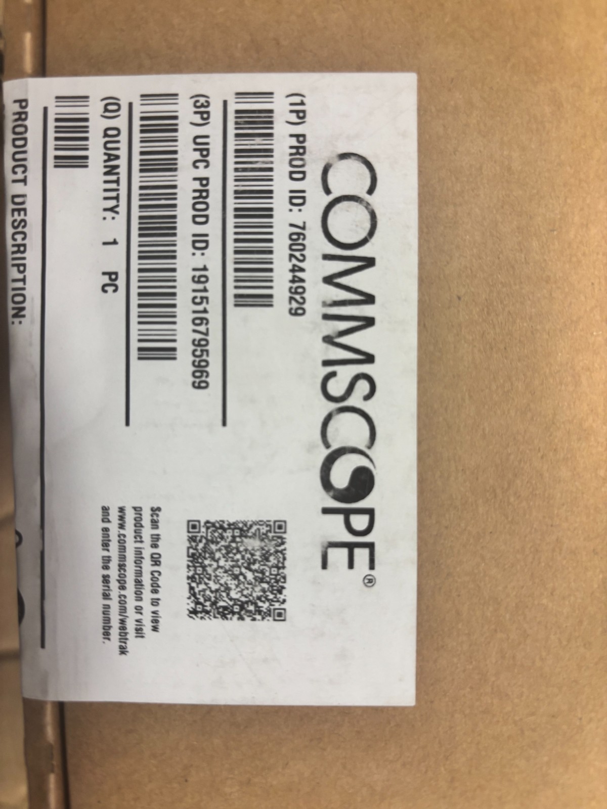 commscope fiber optic G2 splice cassette 24LC/UPC with internal shutters, OS2