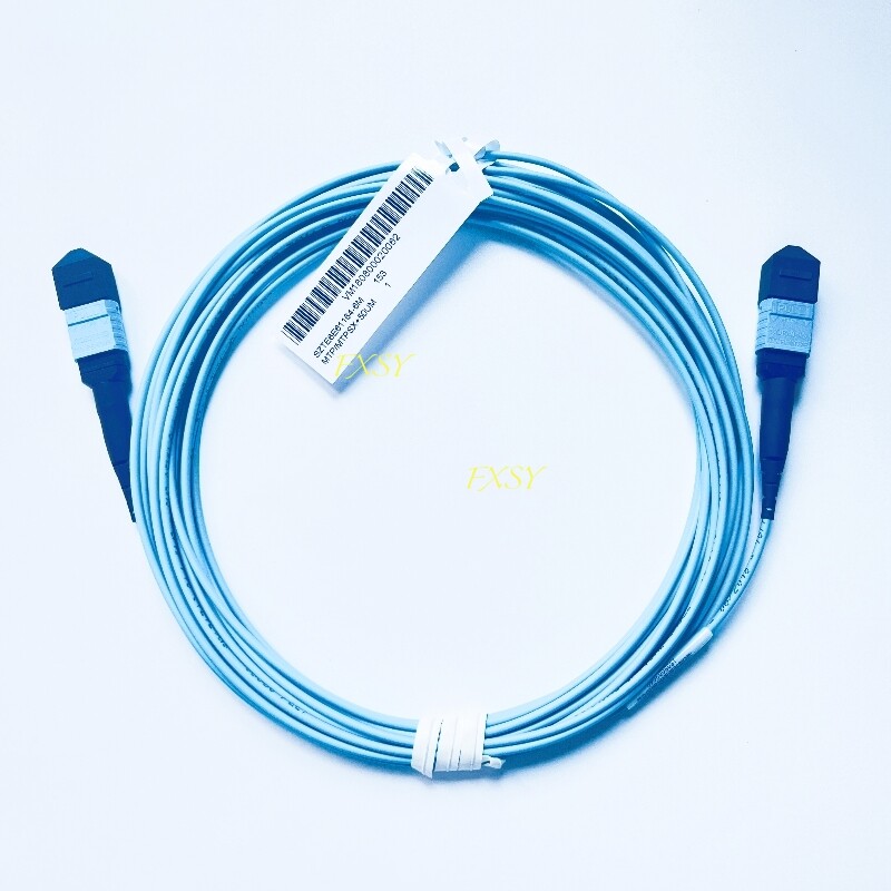 CORNING 6m 9m 21 MPO (F) to MPO (F) 8F OM3 Type B Fiber Optic Patch Cord MTP-MTP