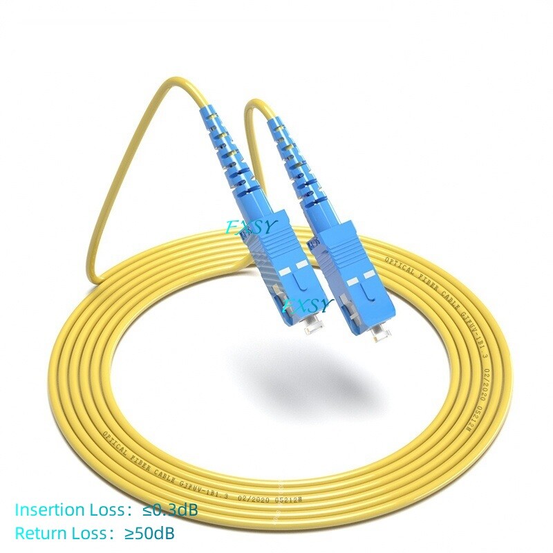 10Pcs 1-15m LC to LC FC ST SC to SC UPC Single Mode OS2 Fiber Optic Patch Cord