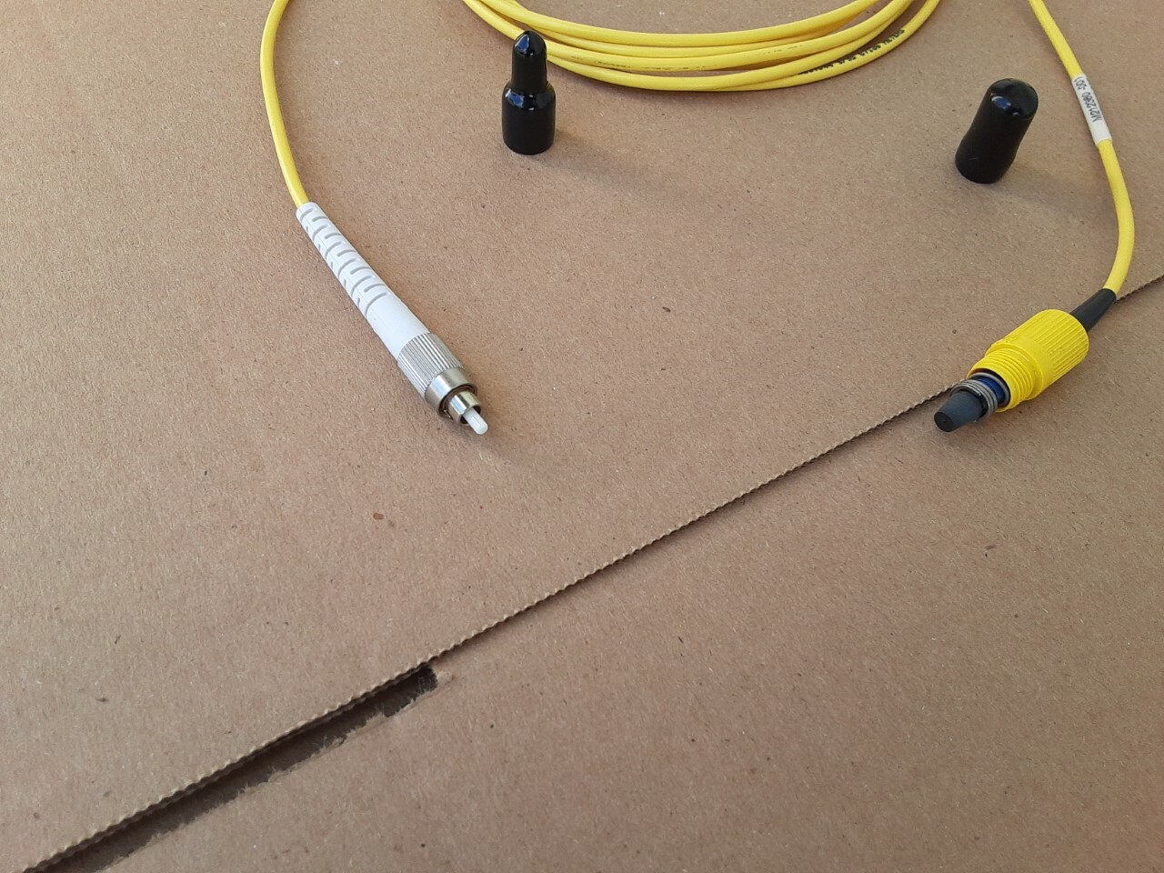 US MADE 7M BICONIC to FC single mode fiber optic cable