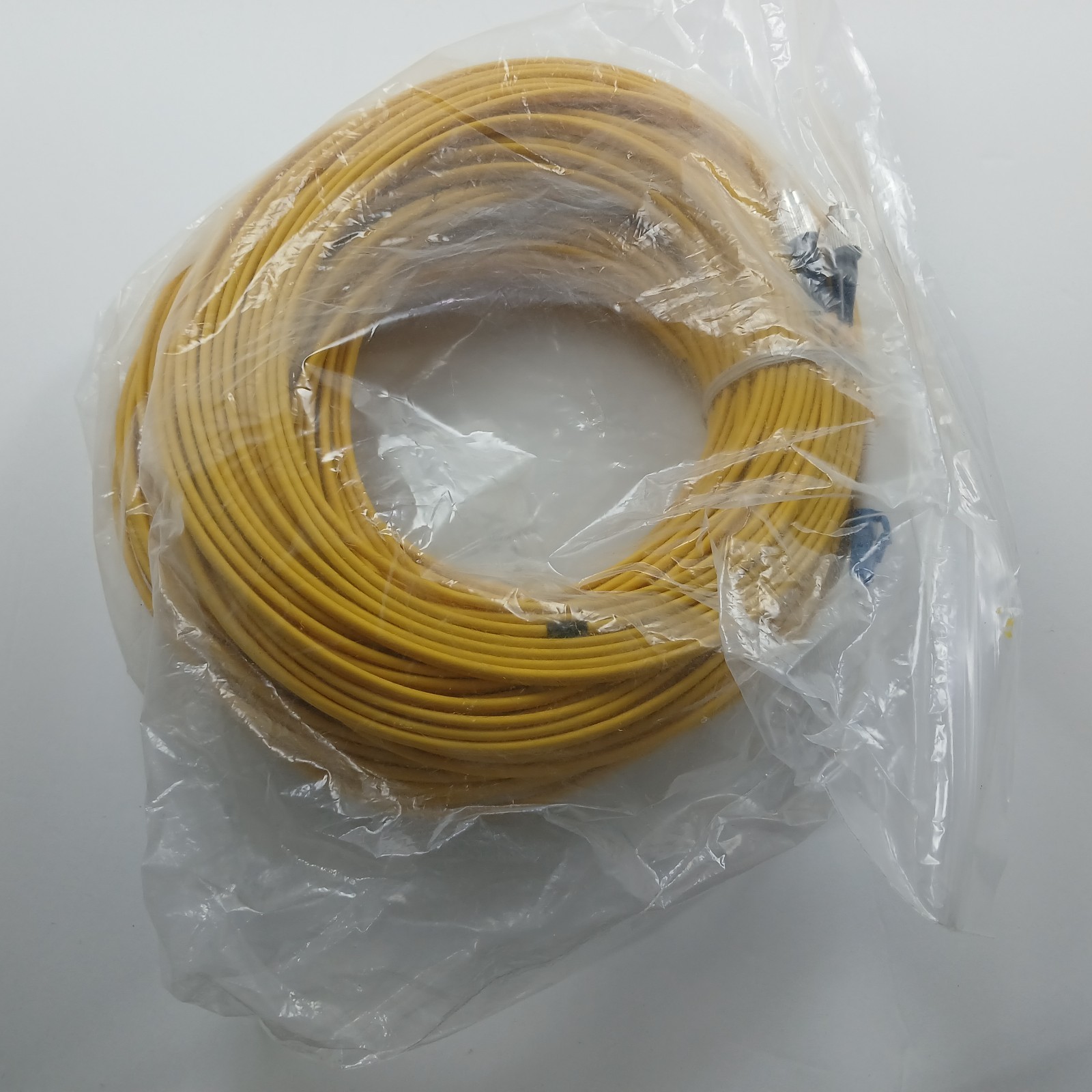 Fiber Optic Patch Cord FC UPC to LC UPC SM Duplex 3.0mm 50M 164 FT LSZH Cable
