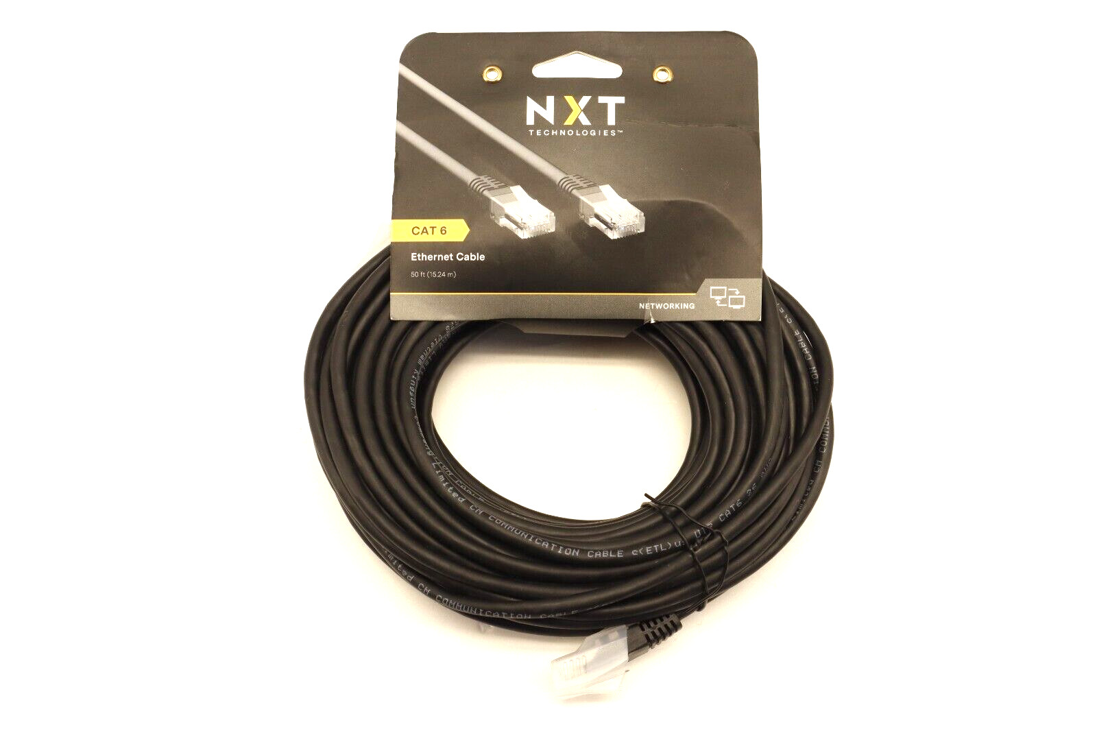 2x NXT TECHNOLOGIES CAT6 100ft/50ft Ethernet Cable & 2xDisplay Port to HDMI 6Ft