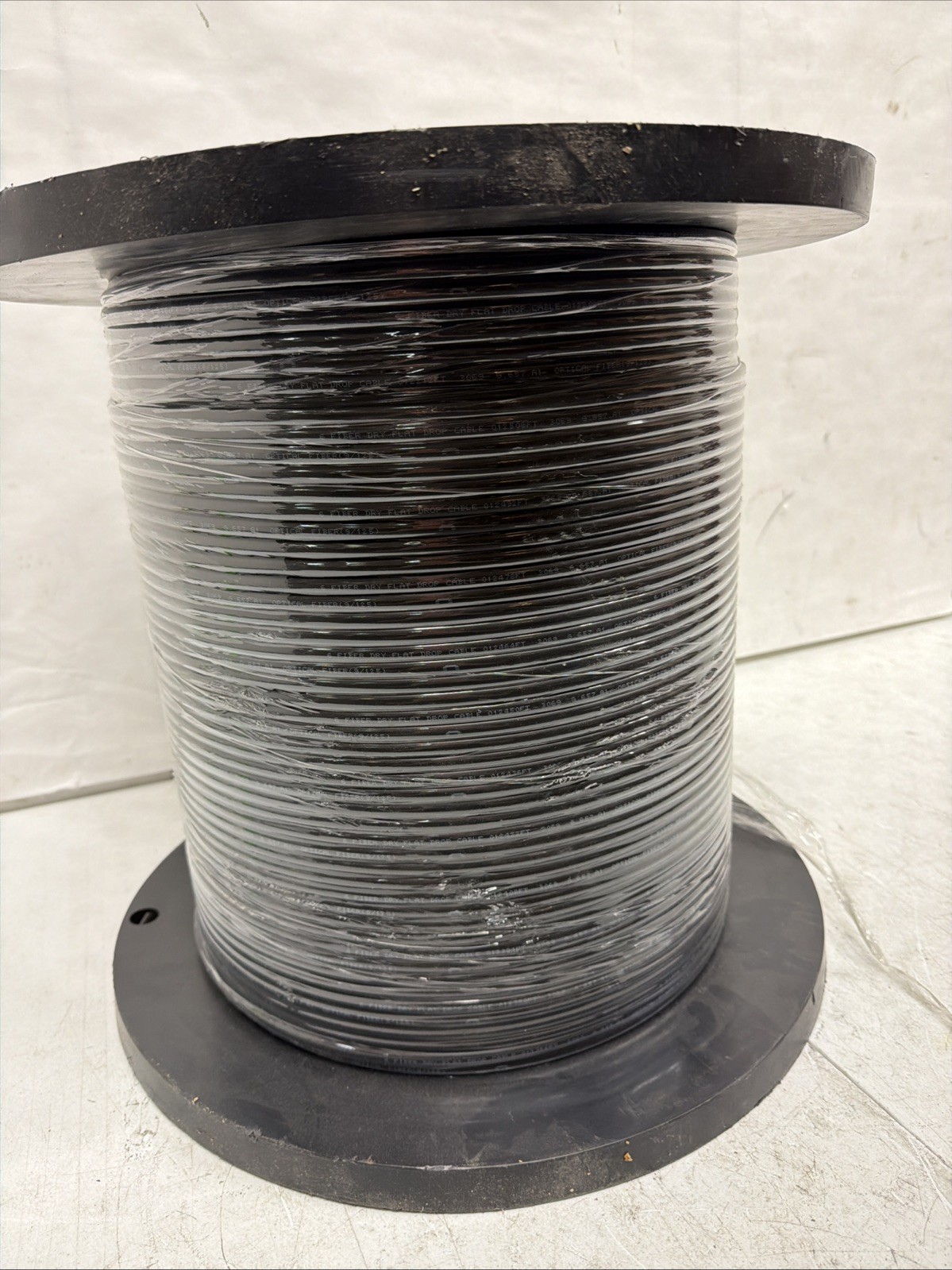 6 Fiber Dry Flat Drop Cable, Optical Fiber (9/125) 1000ft
