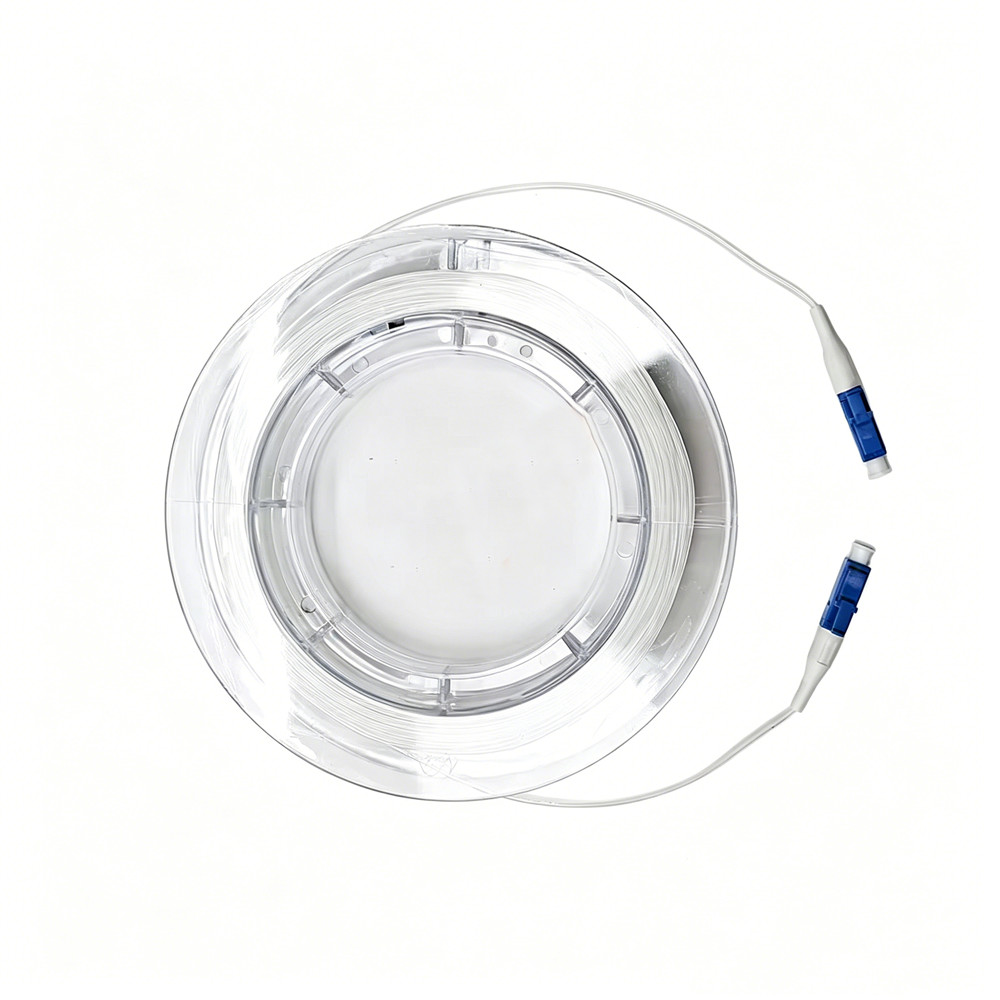20/30/50m LC/UPC-LC/UPC G657A2 Transparent Fiber Jumper Singlemode Indoor Cable